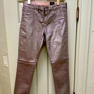 AG Leatherette coated jeans.  Never worn.